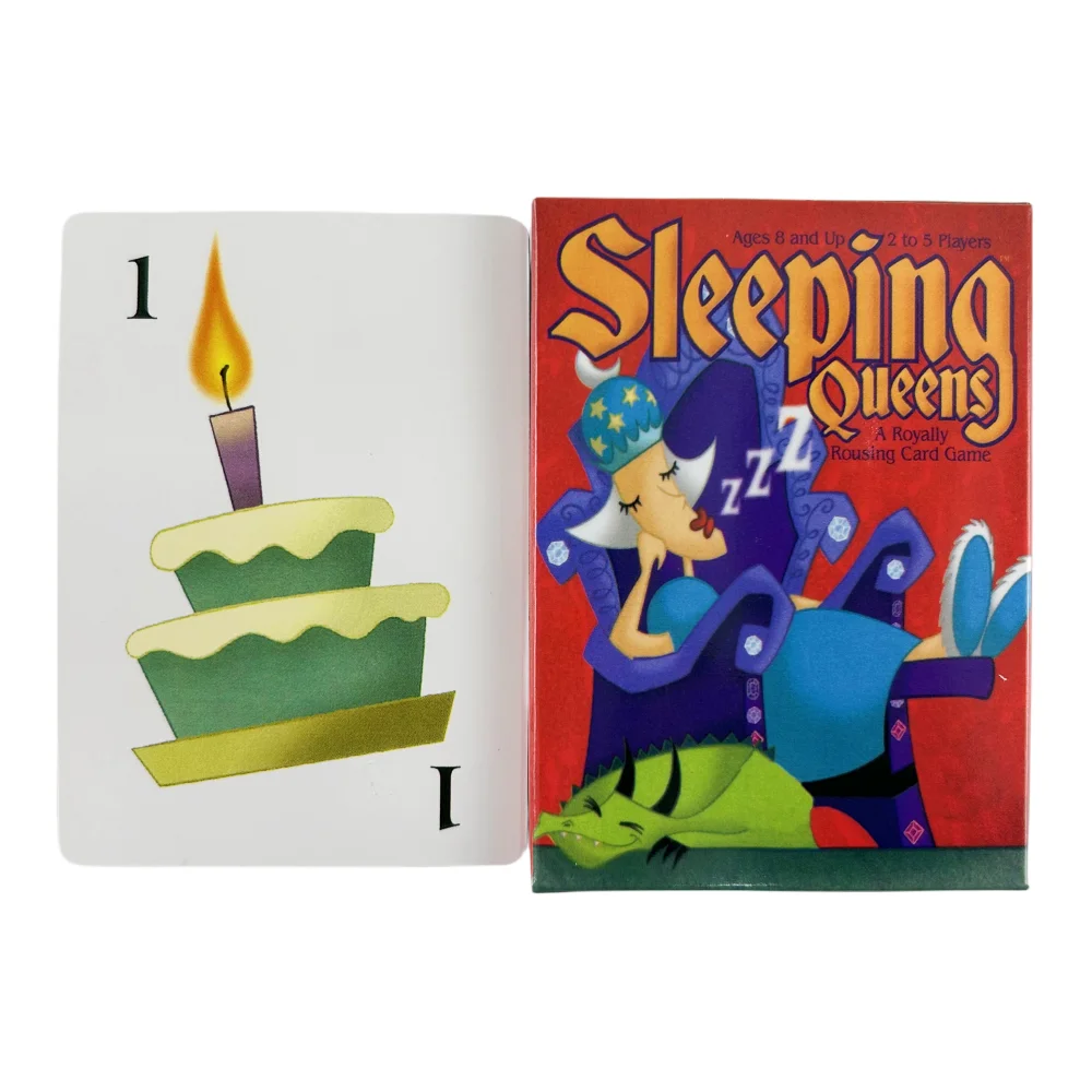 Sleeping Queens 1&2 Board Game The Rescue Card Game A Strategy the Ladybug Queen