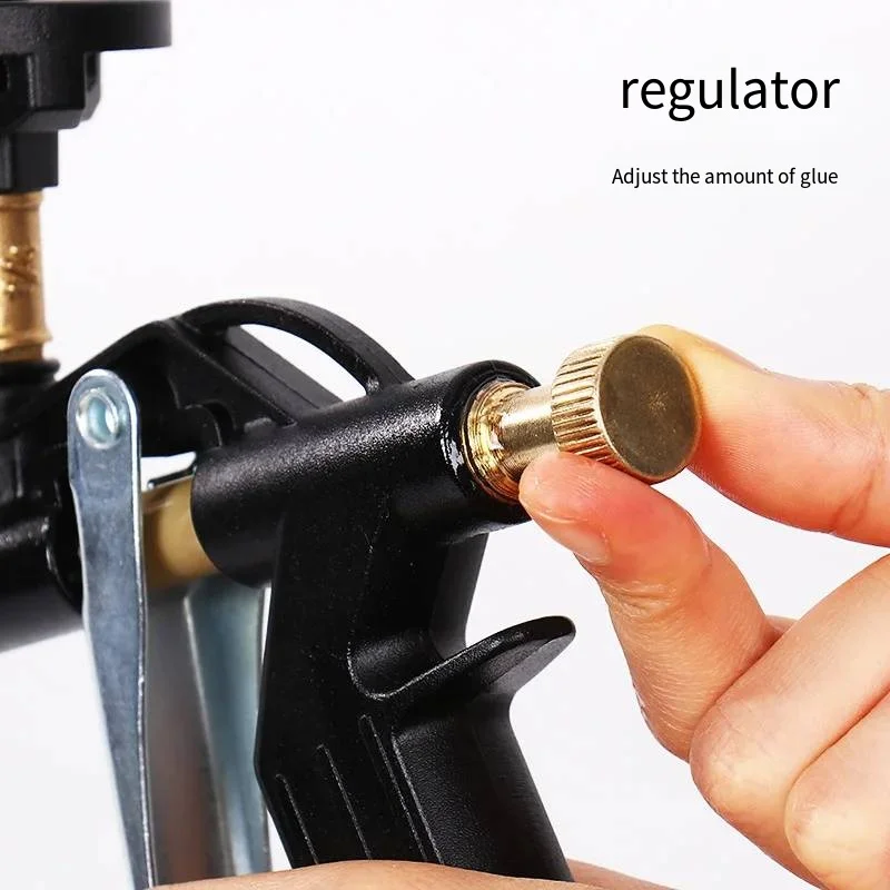 Polyurethane Mounting Spray Sealant Foam Gun Foaming Jet GlueGun Insulation Professional Caulking Tool for House