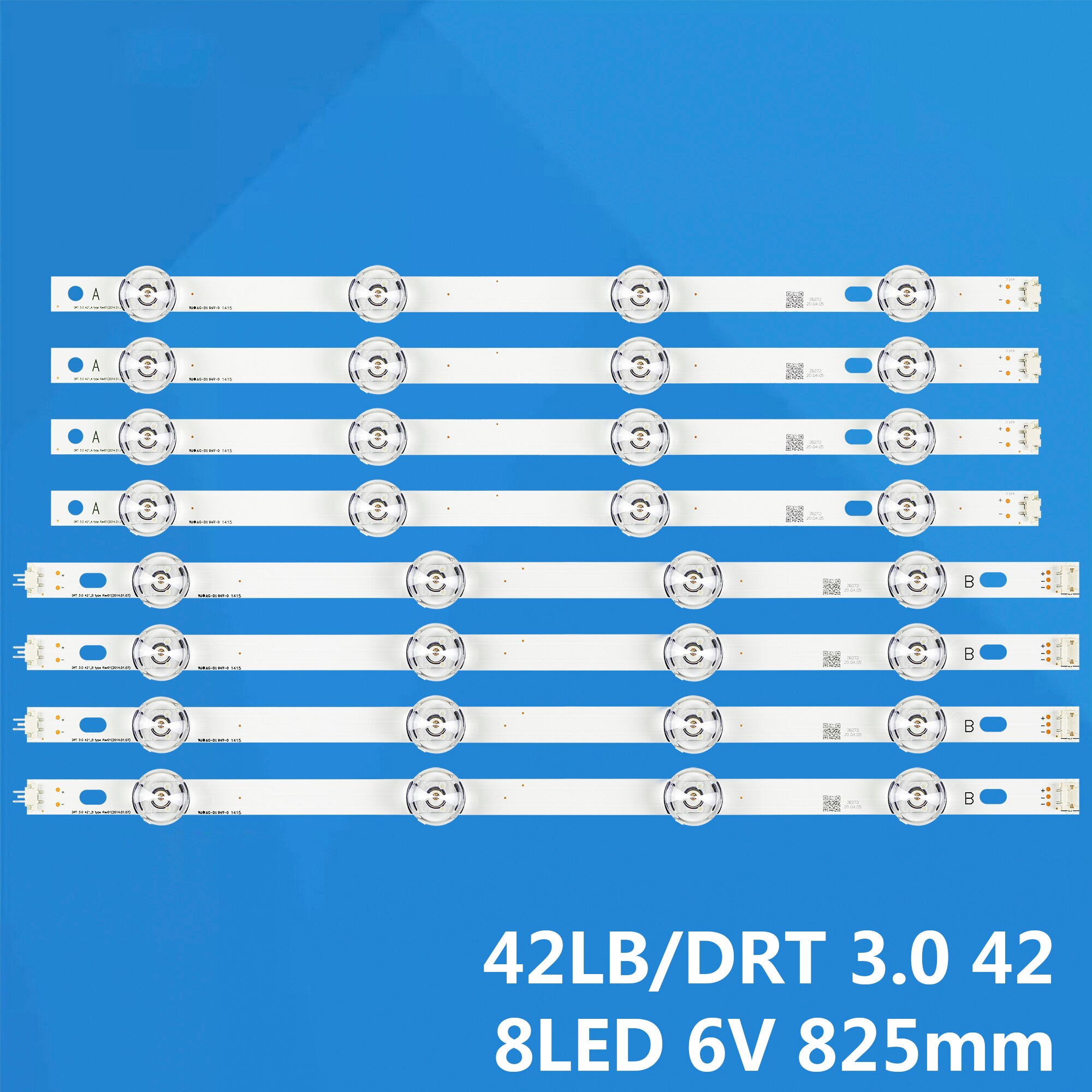 แถบไฟแบ็คไลท์ LED สําหรับ drt 3.0 42 DIRECT AGF 78402101   NC420DUN-VUBP1 T420HVF07 42LB561U 42LB582V 42LB582B 42LB5550 42lb561