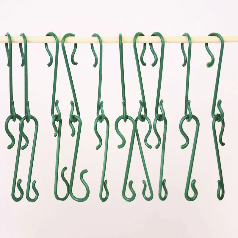 100 Chiếc Giáng Sinh Đồ Trang Trí Hình Chữ S Móc Cây Trang Trí Giáng Sinh Đa Năng Đựng S Hình Móc Trang Sức Giọt