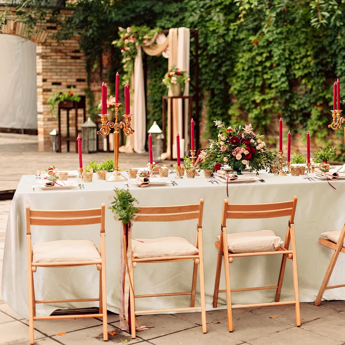 Toalha de mesa retangular de cetim, brilhante, suave, branco, rosa, cor sólida, capa de mesa, suprimentos para festa de casamento, decorações de mesa