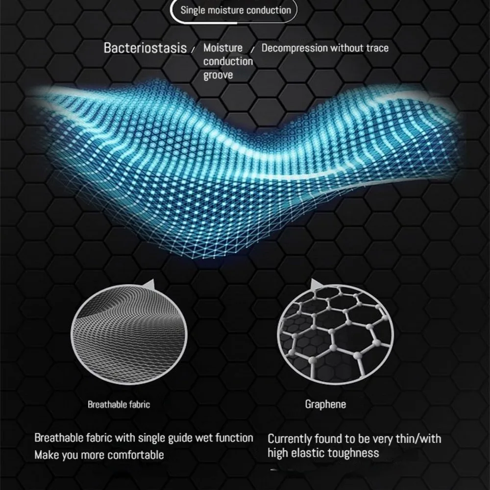 Pañal de algodón de grafeno para ancianos, ropa interior de alta absorción, antifugas laterales, lavable, calzoncillos para incontinencia