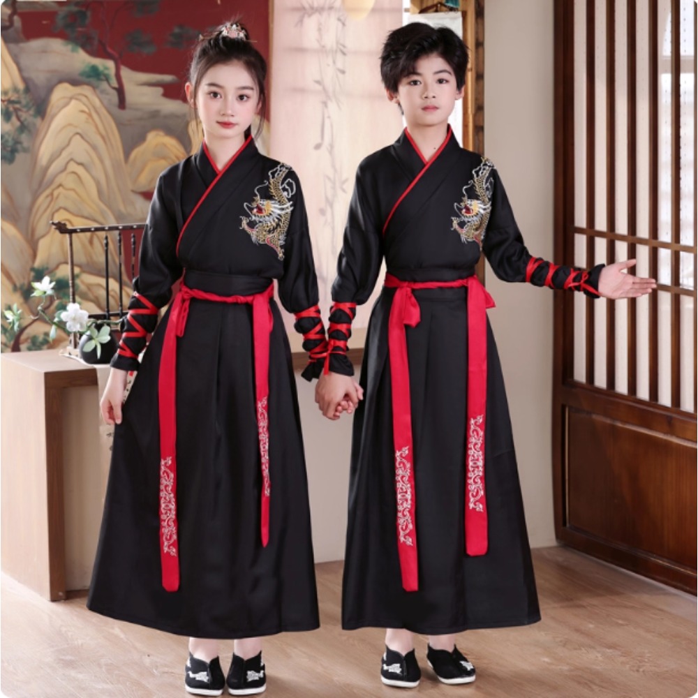 Chinese Hanfu Jurk Vrouwen Kleding Vintage Etnische Stijl Mode Kleding Elegante Streetwear Casual Chinese Traditionele Jurk Mannen
