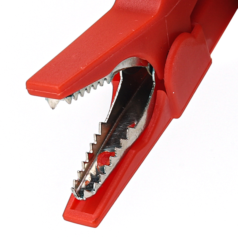 4 unids/set 55mm Clip de cocodrilo sondas de prueba de conector Banana con Clips de Cable de conector Banana de 4mm para accesorios de prueba eléctrica