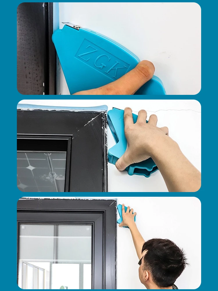 Upgraded Painter Masking Tape Applicator Machine Tape to Repair and Beautify Crack in Tiles Adhesive Tape with Tape Cutting Tool