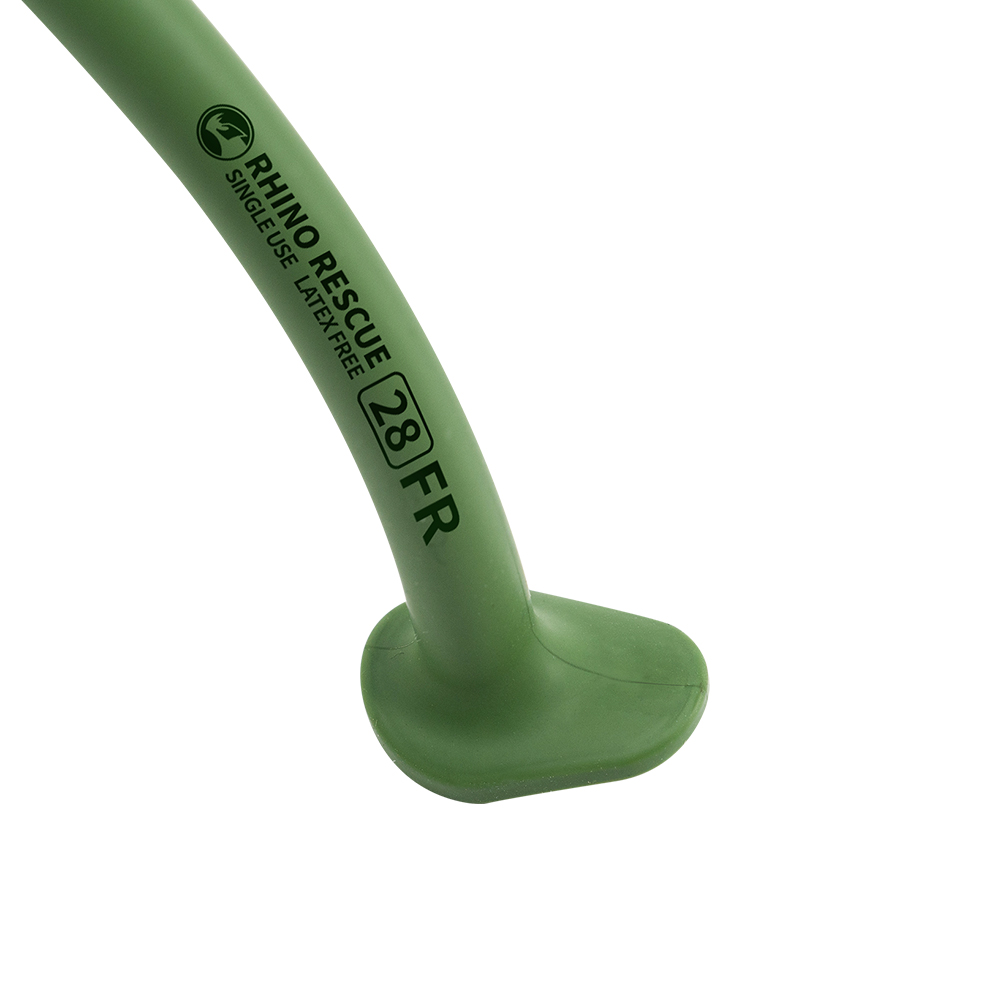 Rhino Rescue Nasofaryngeal (Nasal) Airway NPA Met glijmiddel Nasofaryngeal Airway 28FR (2-pack)
