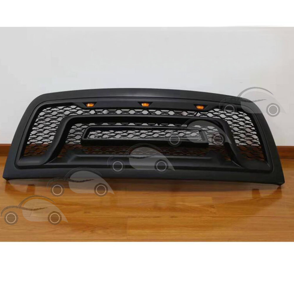 Kisi Jaring Facelift Balap Depan dengan Lampu LED untuk Dodge Ram2500 Ram3500 Ram4500 2010-2018