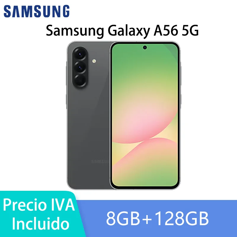 Smartphone Samsung Galaxy A56 5G Octa-Core 6,7 pollici 120 Hz 50 MP Fotocamera IP67