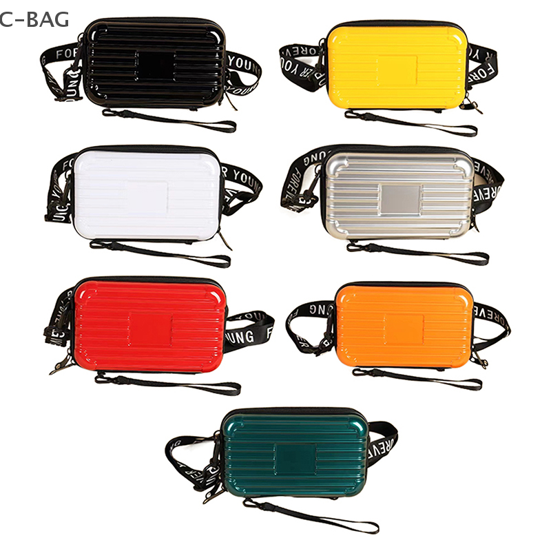 Mini Koffer Form Tasche Mode Gepäck Tasche Handtasche Schulter Tasche Wasserdichte Tasche Hard Shell Box Koffer Geldbörse Clutch Tasche