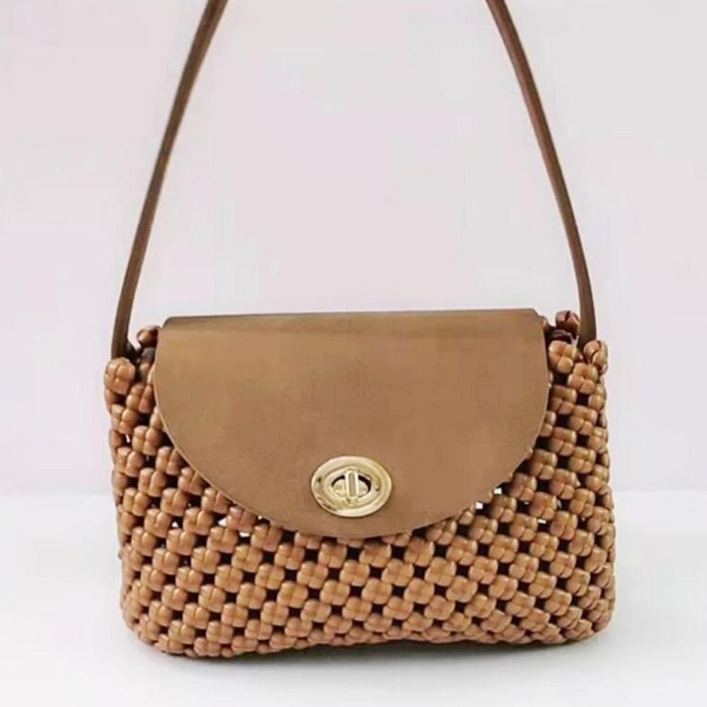 1/3pcs PU Leather Shoulder Bag Bottom Strap Handbag Shoulder Strap Woven Bag Set For DIY Handmade Bag Backpack Accessories