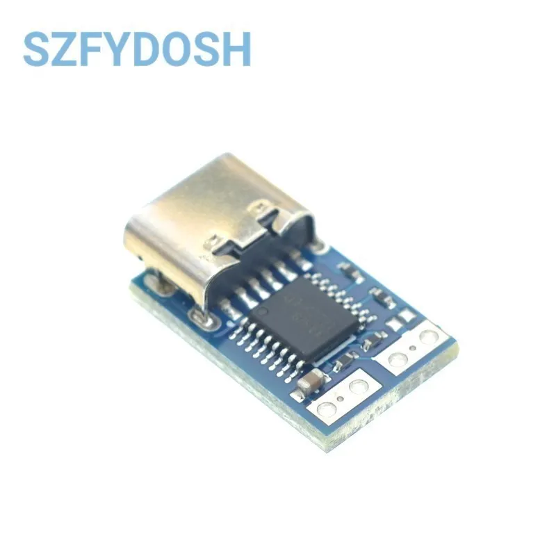 Módulo de señuelo PDC004-PD PD, USB-C PD, 9V, 12V, 15V, 20V, CC, voltaje fijo, módulo disparador de potencia 5A, entrada hembra tipo C para Notebook