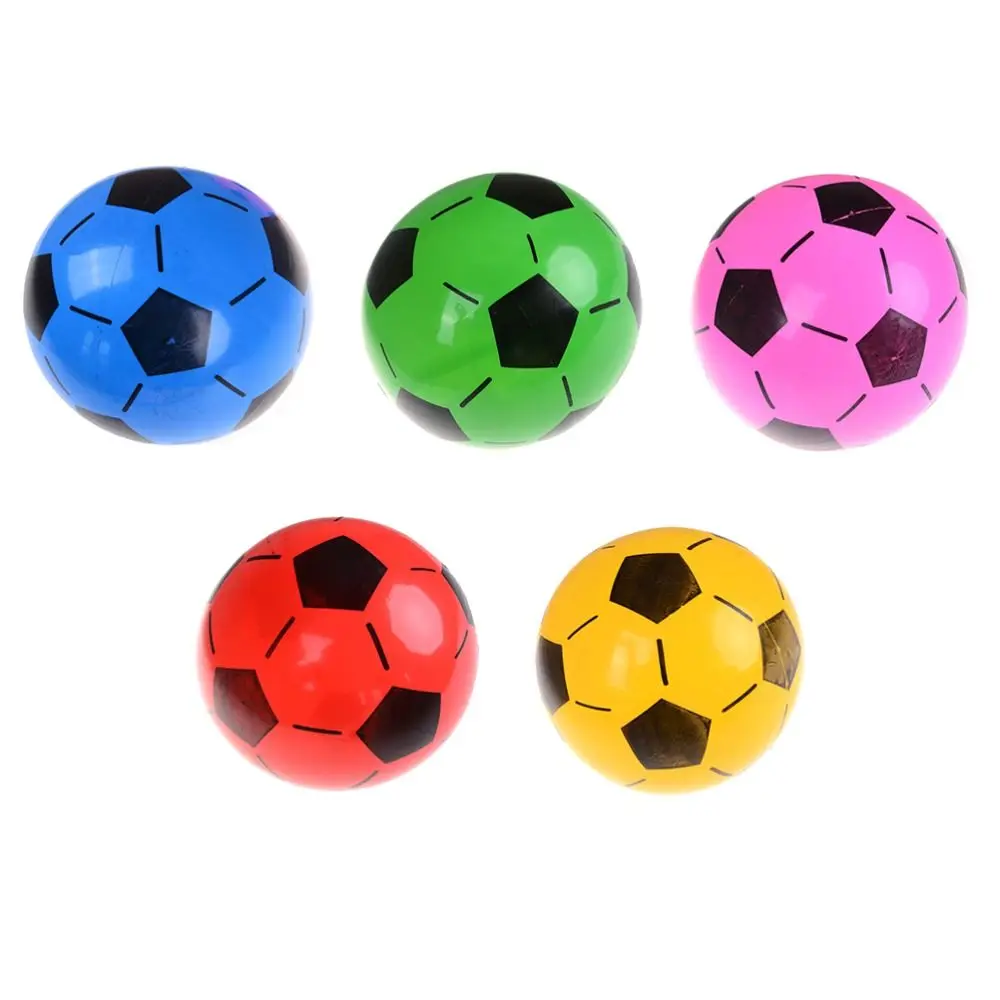 1 unidad de rellenos de goma para niños, balón de fútbol, deportes, juegos al aire libre, partidos de fútbol inflables, entrenamiento, pelotas elásticas de playa al aire libre
