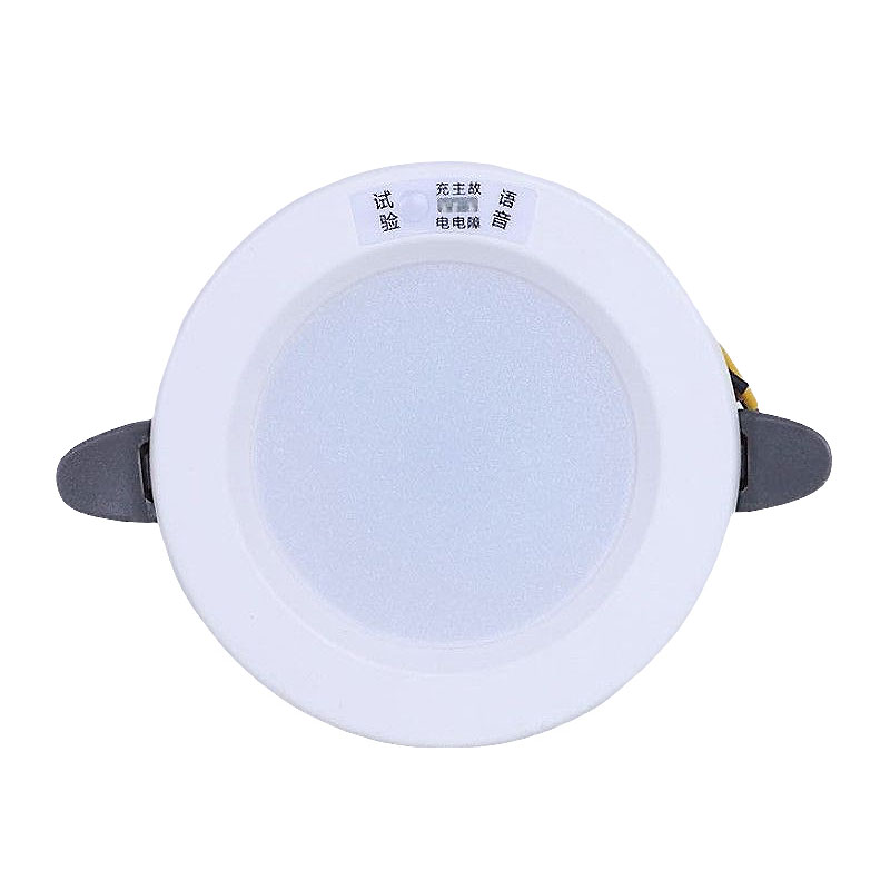 Cảm Biến Con Người Điều Khiển 6000K Hình Vòng Tròn Trong Nhà 5W 8W 12W Khẩn Cấp Đèn Led Âm Trần Downlight Cho Trần Lối Ra nơi