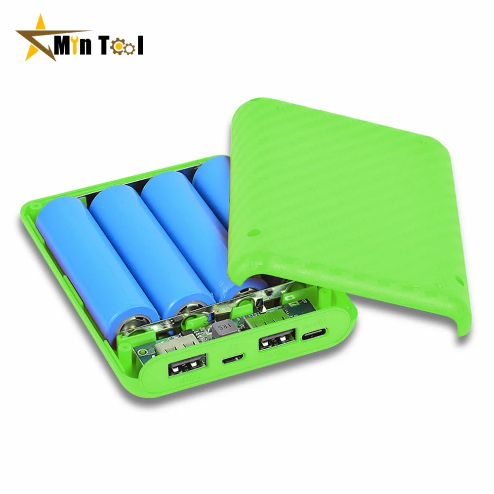 18650 Battery Box Case DIY Power Bank Charger Shell Charging Case Mini Solderless Power Supply