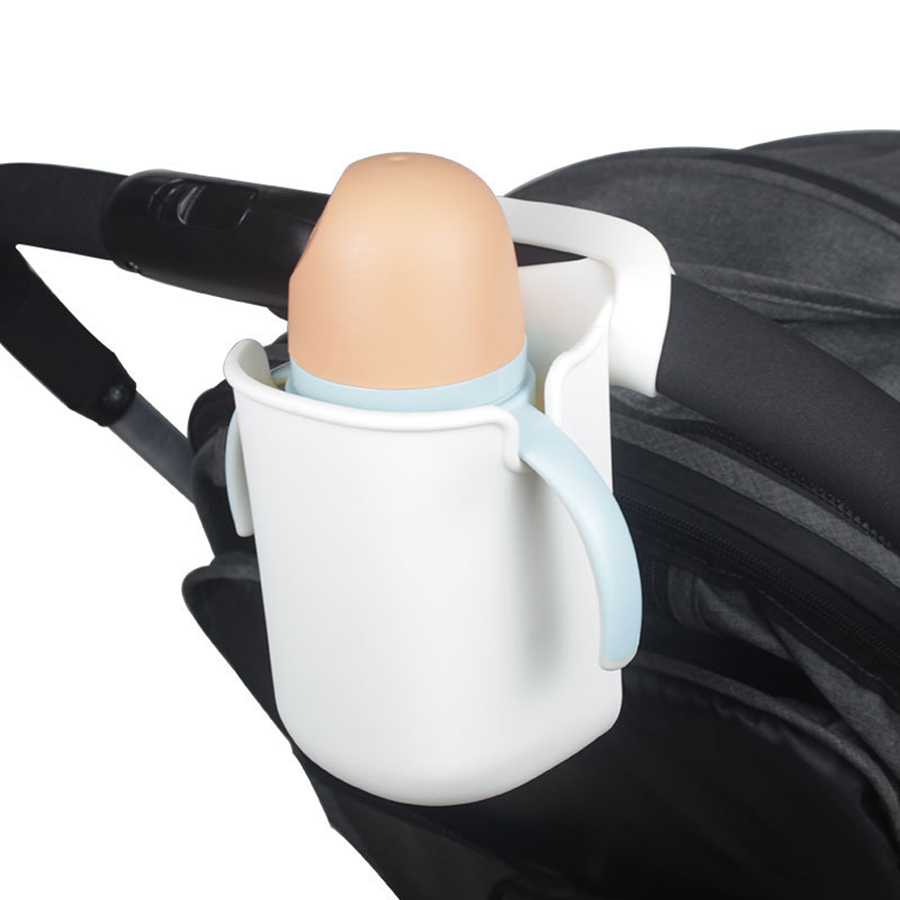 Soft Silicone Cup Holder for Baby Stroller Accessories Universal Flexible Pram Cart Bottle Holder Kids Bicycle Phone Holder