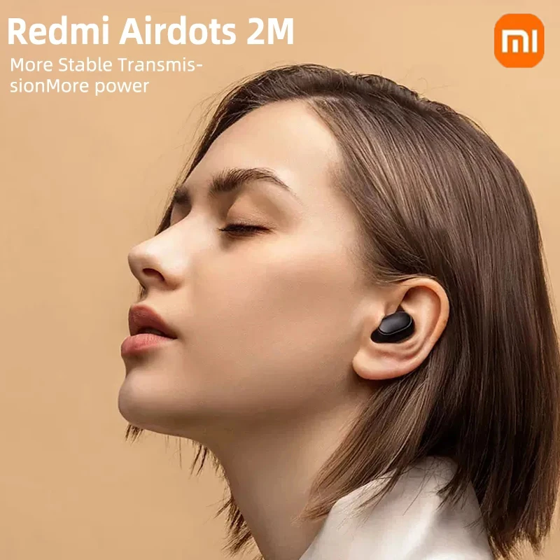 Xiaomi Redmi Airdots 2 Auriculares inalámbricos con Bluetooth con micrófono Auriculares Airdots 2 Fone Auriculares Bluetooth Auriculares inalámbricos