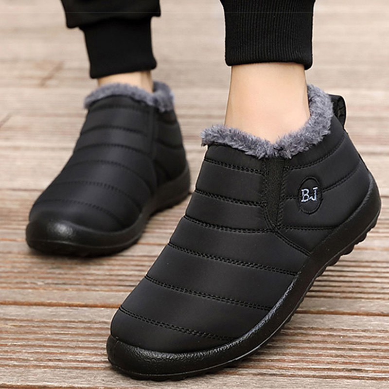 Männer Turnschuhe Warm Halten Winter Turnschuhe Für Paar Winter Schuhe Männer Casual Sneaker Chaussure Hommes Leichte Pelz Schuhe Müßiggänger