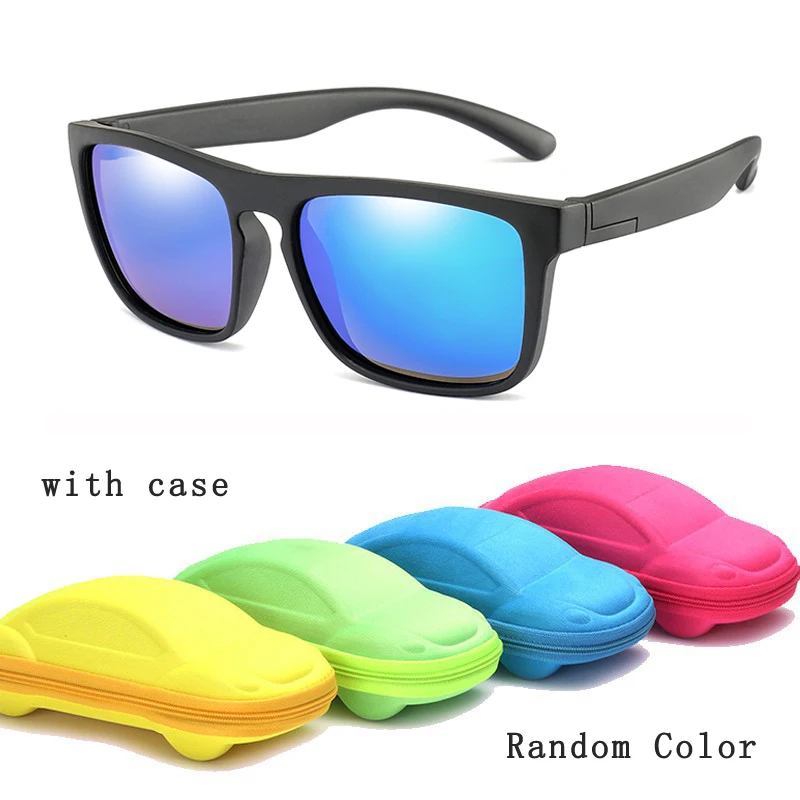 2023 kinder Sonnenbrille UV400 Schutz Vintage Marke Polarisierte Kinder Sonnenbrille Mädchen Jungen Multi Farbe Brillen Brillen