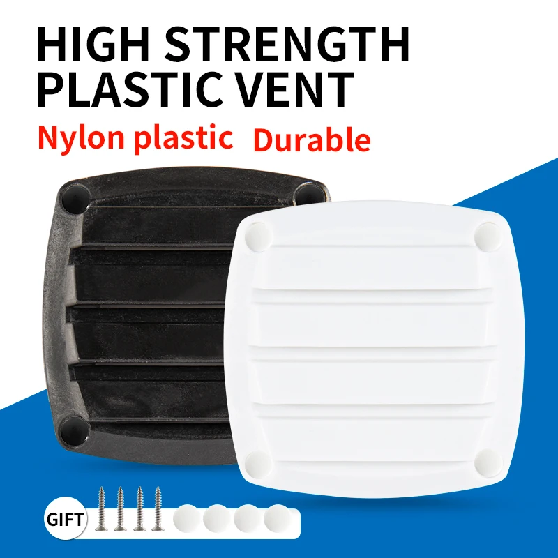 Marine nylon vent, air outlet, externe wand air outlet, kunststoff auspuff fan, air vent, wasser outlet