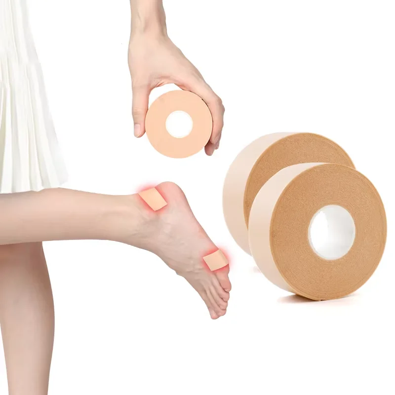 5M Gel di Silicone Tallone Cuscino Protezione Piede Piedi Cura Donne Rilievi per scarpe Inserto Sottopiede Adesivo Utile Protezione del tallone Nastri per cuscino