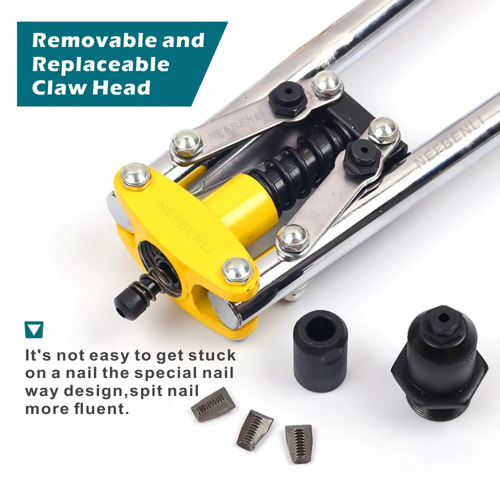 Rivet Gun เครื่องใช้ในครัวเรือน Riveter คู่ DIY เครื่องมือระดับมืออาชีพที่จับคู่ประหยัดแรงงานดึงตาบอด Rivet Gun
