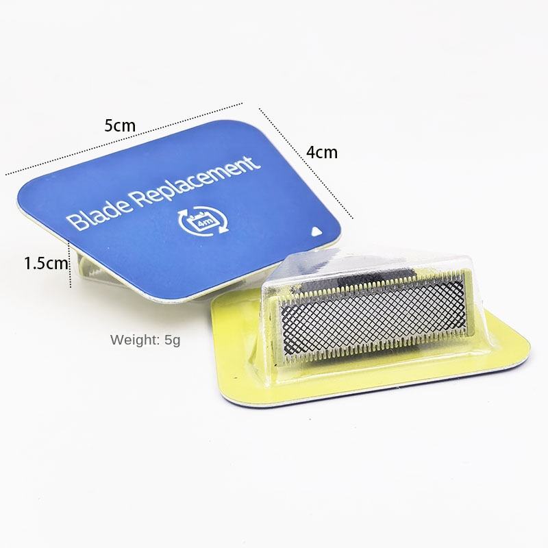 Stubble Eating Blade, For Dull Razors, Smooth Steel Edge, Trimmer Replacement