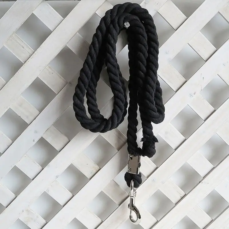 Y1uc intrecciata in treccia con corda che conduce corda equestre rein Halters per bestiame duraturo