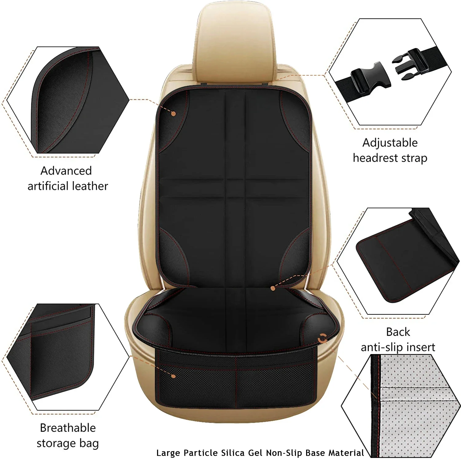 รถยนต์สําหรับเด็กเด็กเด็ก Universal Auto ที่นั่งด้านหลังครอบคลุม Pad ป้องกันเท้าเบาะรถรถอุปกรณ์เสริม