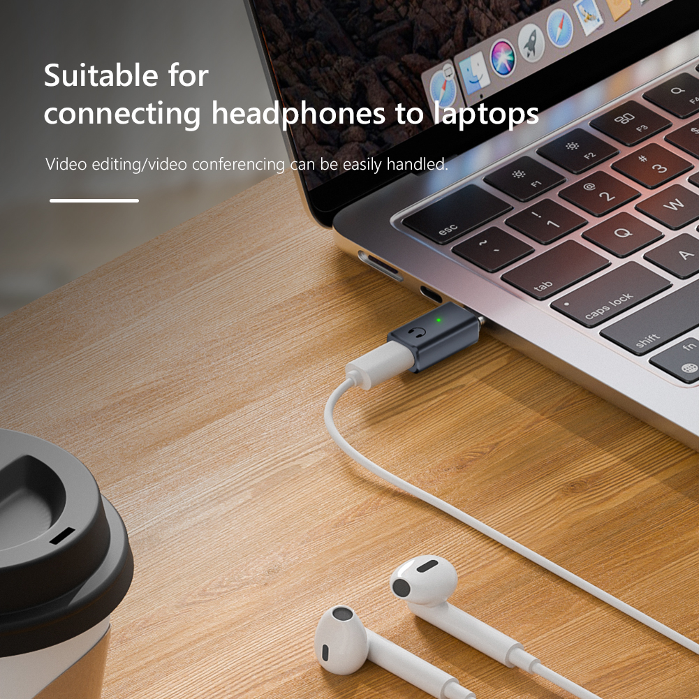 USB C naar 8-pins adapter Type C naar 8-pins audioconverter Hoofdtelefoon Oortelefoonconverter voor iPhone 15 iPad MacBook Type C telefoon