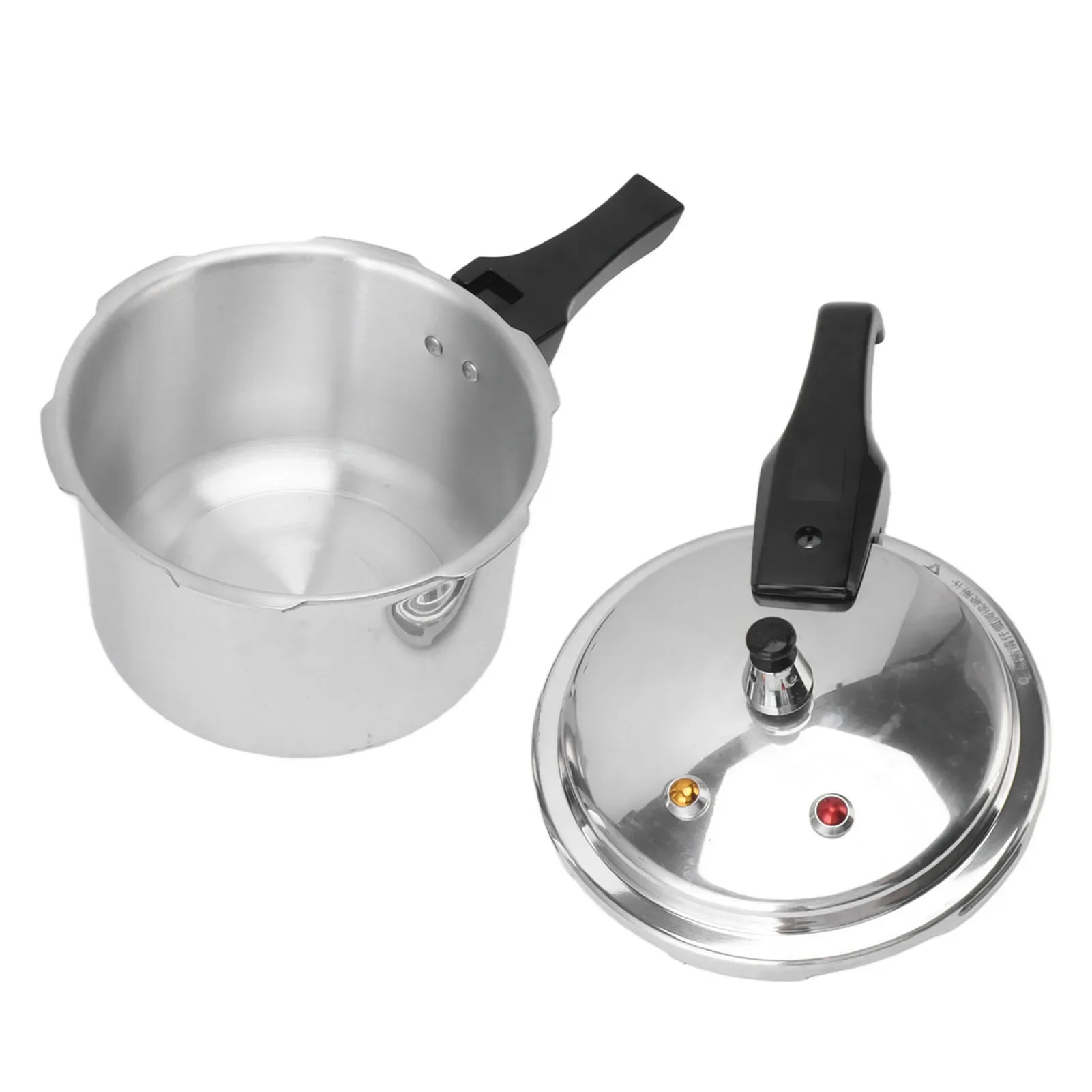 Pentola a pressione in lega di alluminio da 3 litri, fondo 18 cm, mini pentola a pressione da 3 litri per fornello a gas Pentola a pressione in lega di alluminio da 3 litri