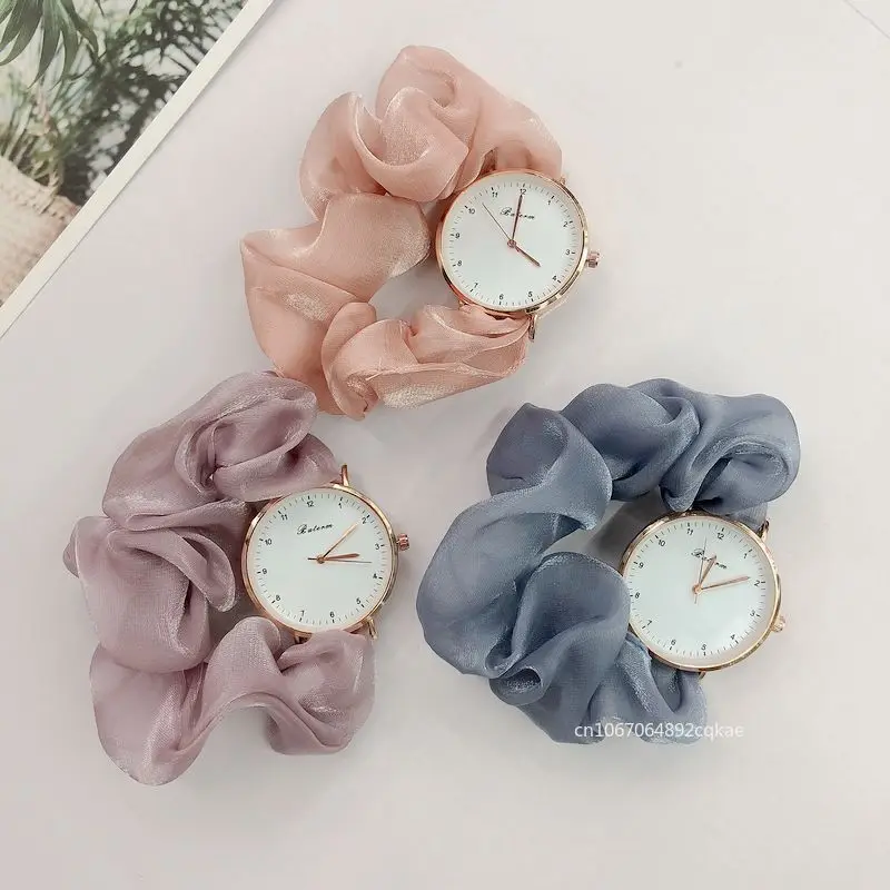 Fita criativa relógio digital fada elegante personalidade estudante menina fita relógio sem fecho pulseira relógio presente reloj