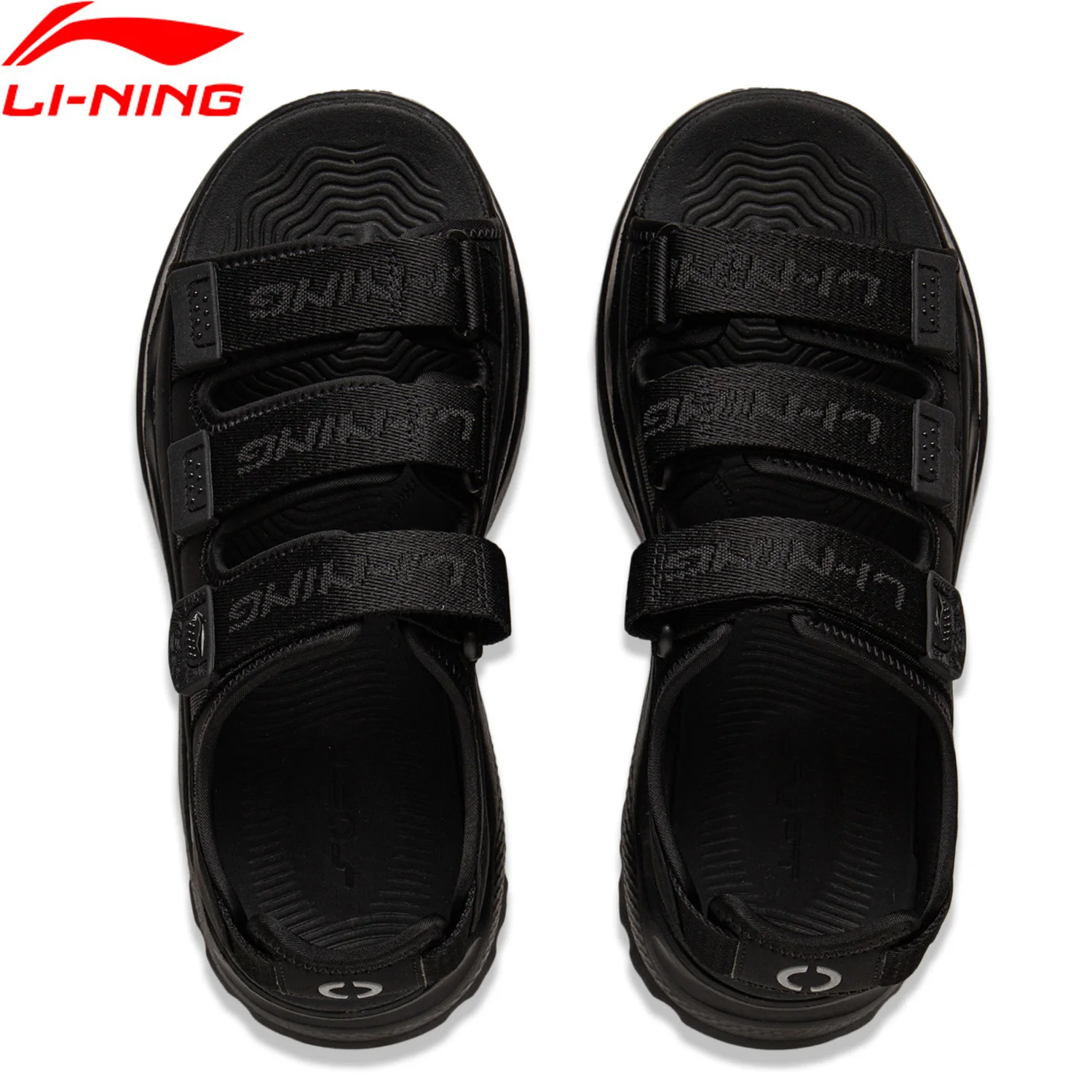 Li-Ning Männer Frauen WEICHE COCA Sandalen COMFOAM Dämpfung Bequemes Futter Unisex Modische Turnschuhe AGUV001