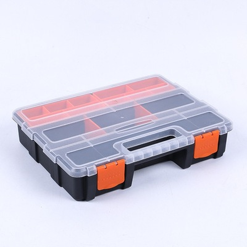 Set di organizer per cassette degli attrezzi, organizzatori di hardware e parti, scatole per piccole parti, cassetta degli attrezzi versatile e portaoggetti