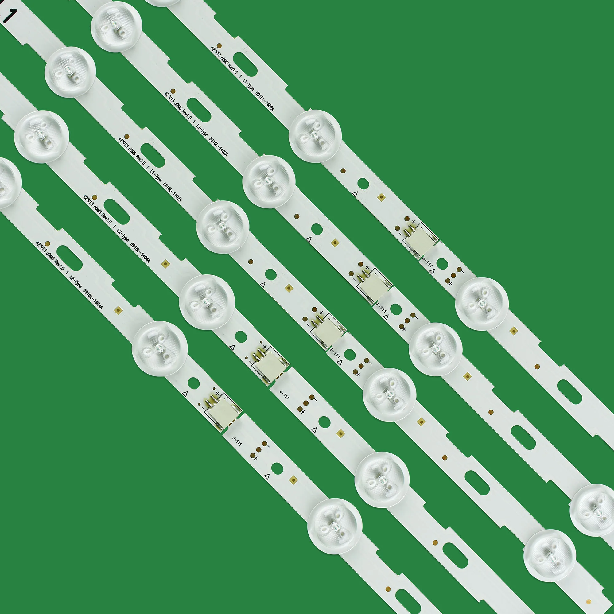 10 Chiếc X Đèn Nền LED Dây Cho LG 42LN5200 42 "V13 CDMS Rev1.0 6916L-1402A 6916L-1403A 6916L-1404A 6916L-1405A AGF78379401