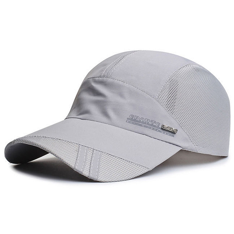 Berretto da baseball da uomo ad asciugatura rapida per lo sport Cool Mesh Summer Women Cappello da sole Pesca Corsa Famiglia Genitore Adolescente Cap