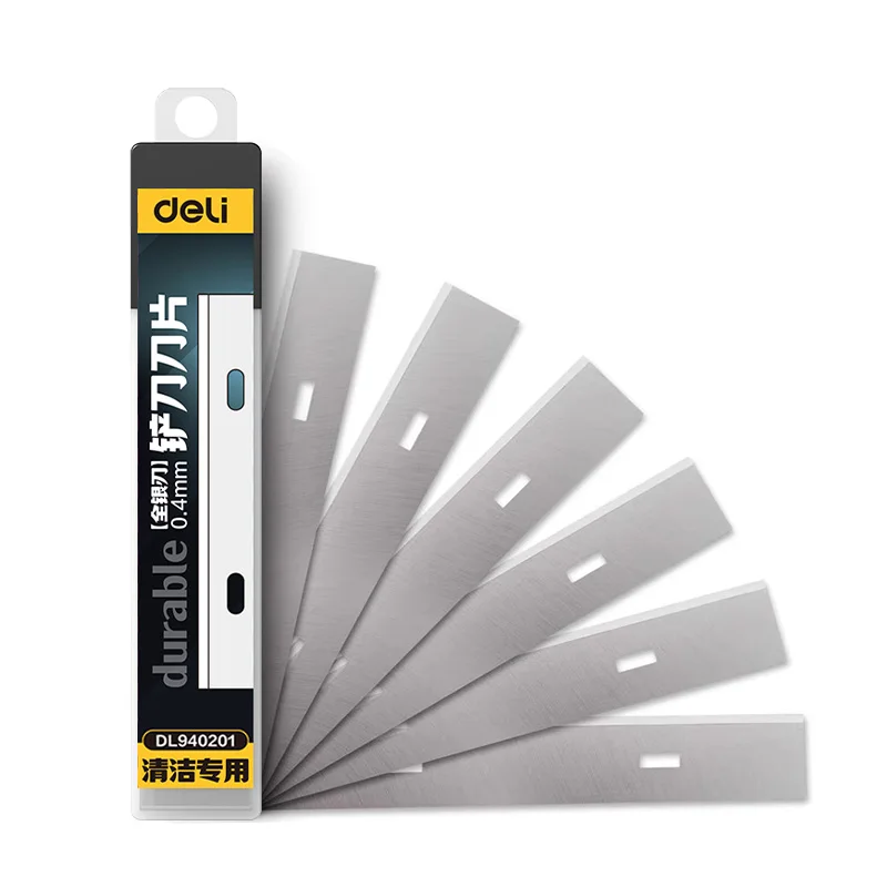 Deli Reinigung Schaufel Cutter Tragbare Reinigung Messer Glas Boden Fliesen Schaber Klinge Naht Entfernung Haushalt Küche Hand Werkzeug