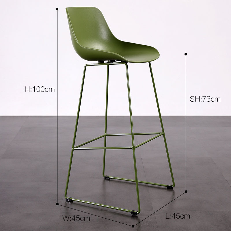 Sillas de Bar de estilo nórdico, taburete moderno de lujo, silla alta de lujo de diseño, Sillas de cocina Para Comedor, muebles de lujo