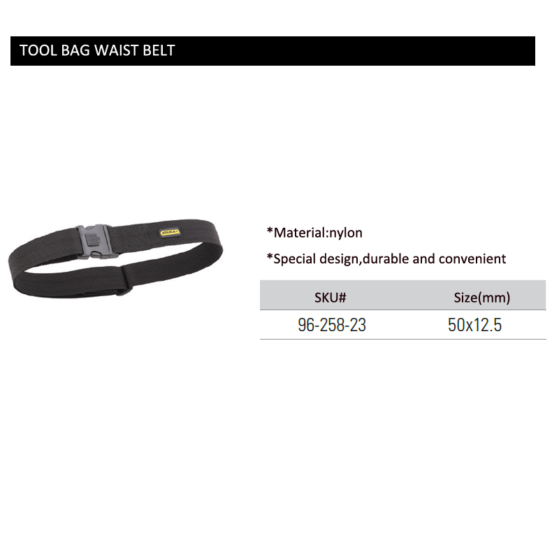 Stanley 1-piece small tool bag hip portable gadget pouch hardware pocket garden work tools bag waist toolbag for electrician bag