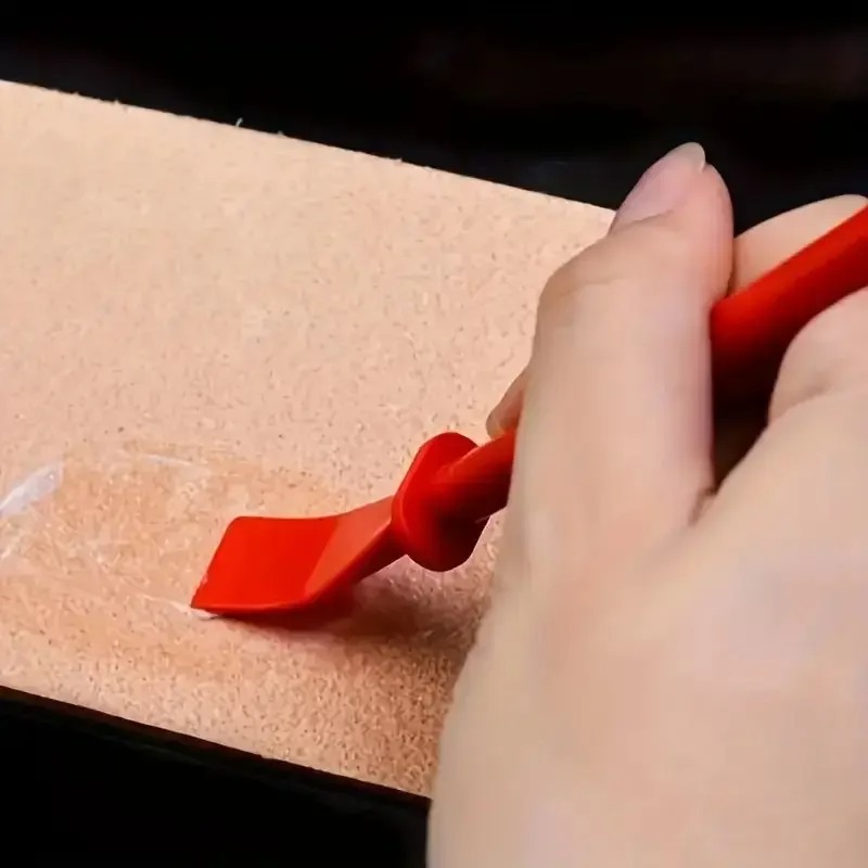 8–20 Stück Kleberstreuer, Polypropylen-Kleber-Ausstrich-Sticks-Applikator, Malerei-Schaber für handgefertigte DIY-Kunst-Leder-Bastelwerkzeuge