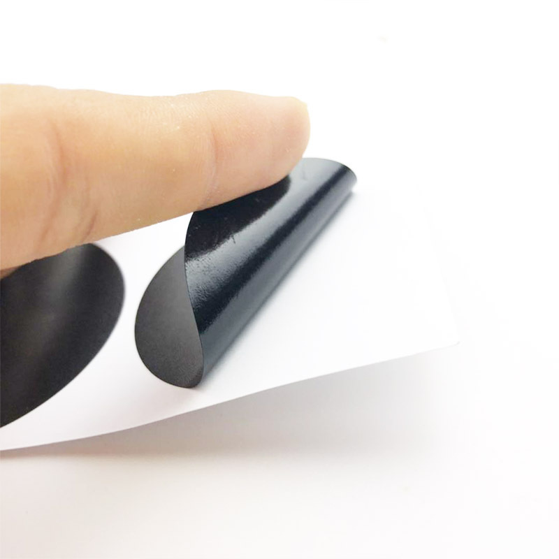 50-500 Chiếc Đen GiấY Dán Tròn Trống Handmade Miếng Dán Keo DIY Nhãn Tặng Gói Bao Niêm Phong Miếng Dán Văn Phòng Phẩm