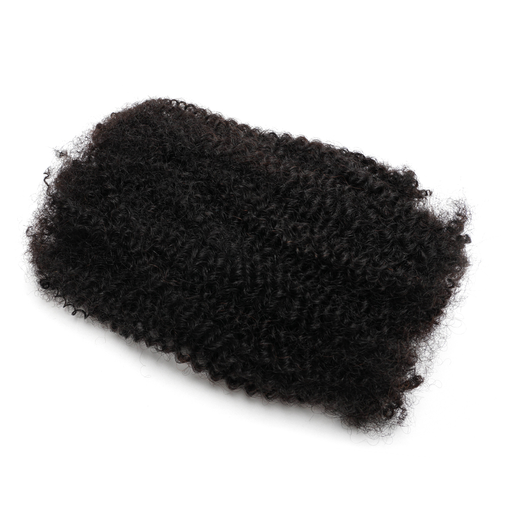 Bulk Echt haar Vlechten Natuurlijke kleur Remy Braziliaans haar Kinky Krullend Golf Echt haar afro kinky Bulk
