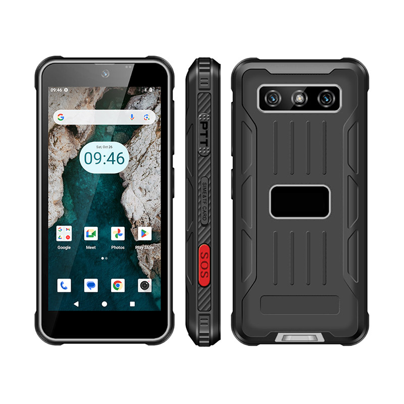 UNIWA R4 PLUS Waterproof Mini Android Phone 4GB RAM+64GB ROM 4Inch NFC Smartphone Night Vision Camera 3000mAh Mini Phone OTG PTT