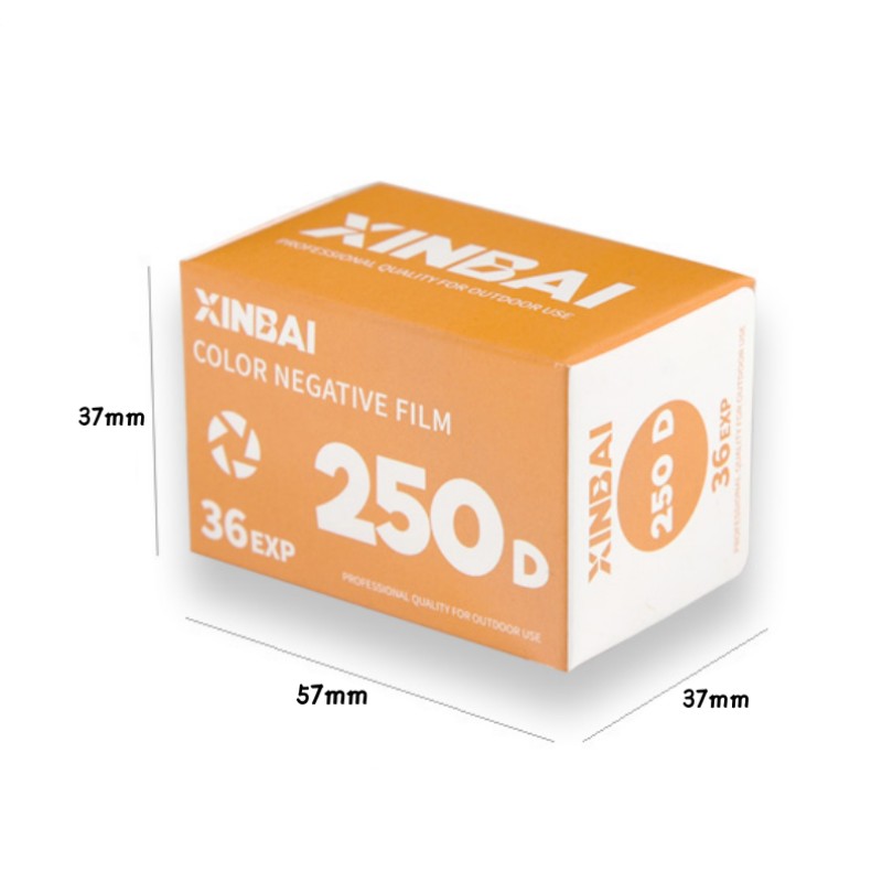 Rouleau de film pour documents, 36 feuilles, 135/35mm, IOS 250, film négatif