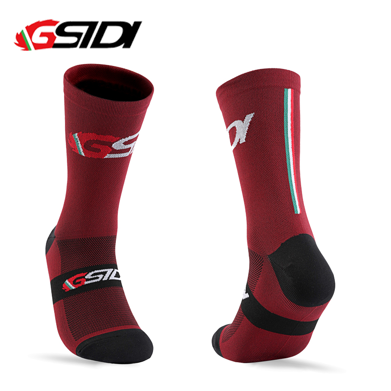 Gsidi-Calcetines de ciclismo profesionales para hombre y mujer, medias de compresión para carreras al aire libre, deportes Unisex, novedad de 2023