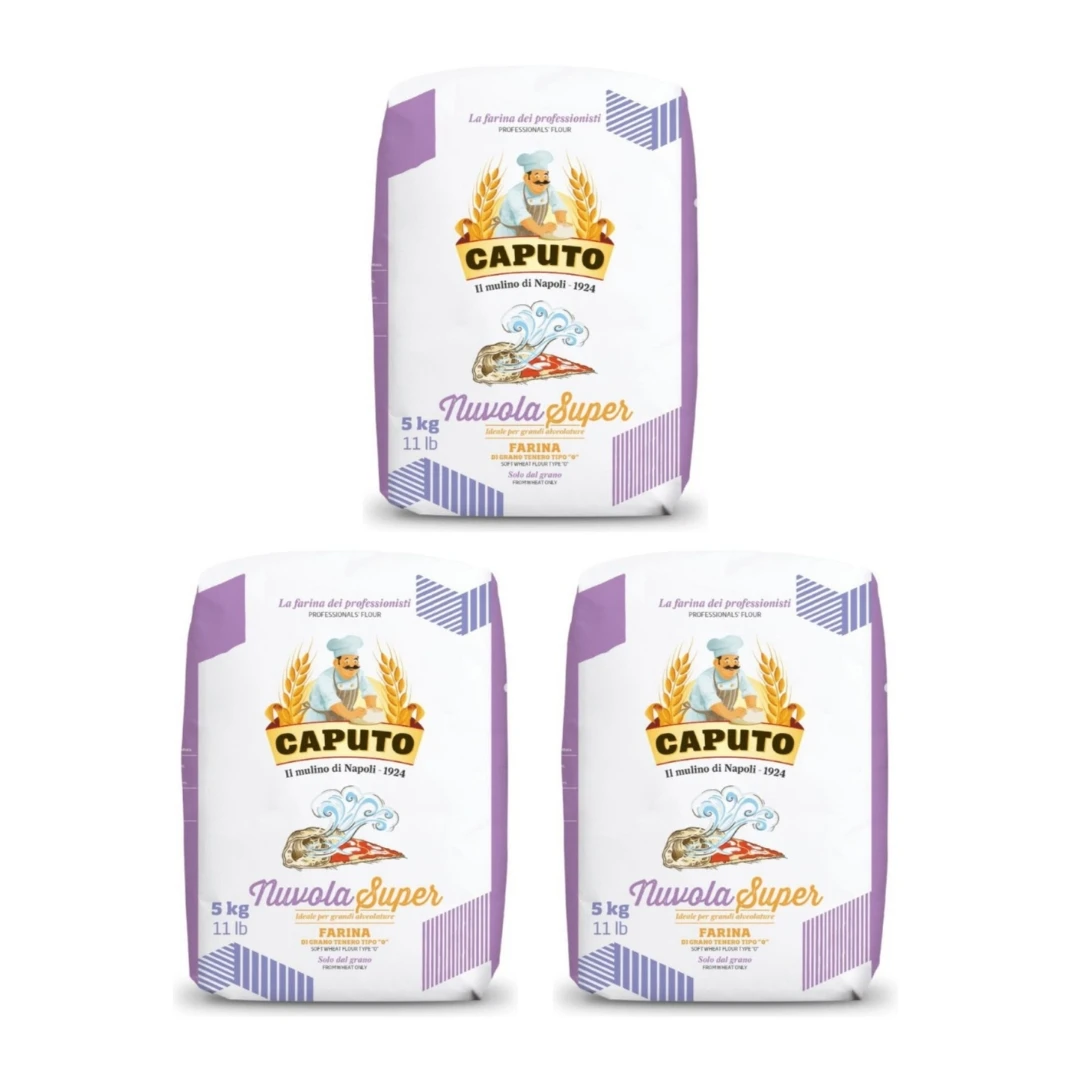Nuvola Super 3x5kg Pizzamehl-Caputo