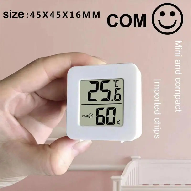 Mini termómetro interior LCD Digital temperatura ambiente higrómetro Sensor precisión estación meteorológica electrónica para el hogar
