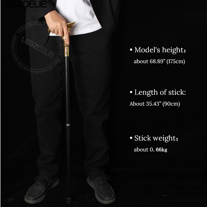 Eagle-Head หรูหราตกแต่งเดิน Stick Canes สําหรับผู้ชายแฟชั่น Elegant Walking Canes Stick Party Vintage มือเดิน Cane