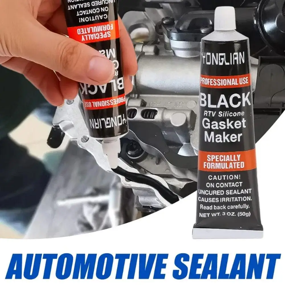 Sellador de endurecimiento automotriz de 85g, sellador líquido para motor de coche, junta de carrocería, mantenimiento libre, herramientas adhesivas antifugas de aceite