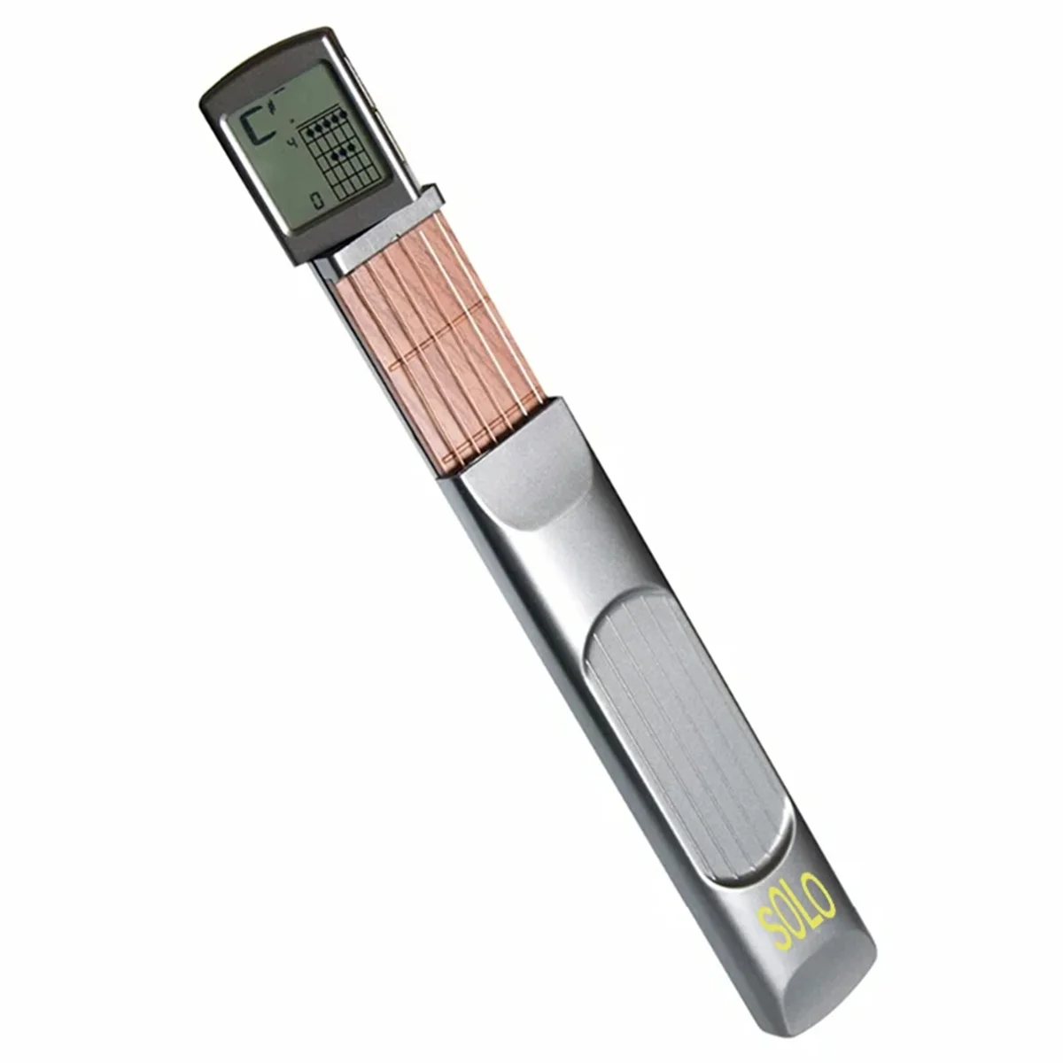 Pocket Guitar Chord Practice Tool,Guitar Practice Tool Chord Trainer with Rotatable Chart Screen