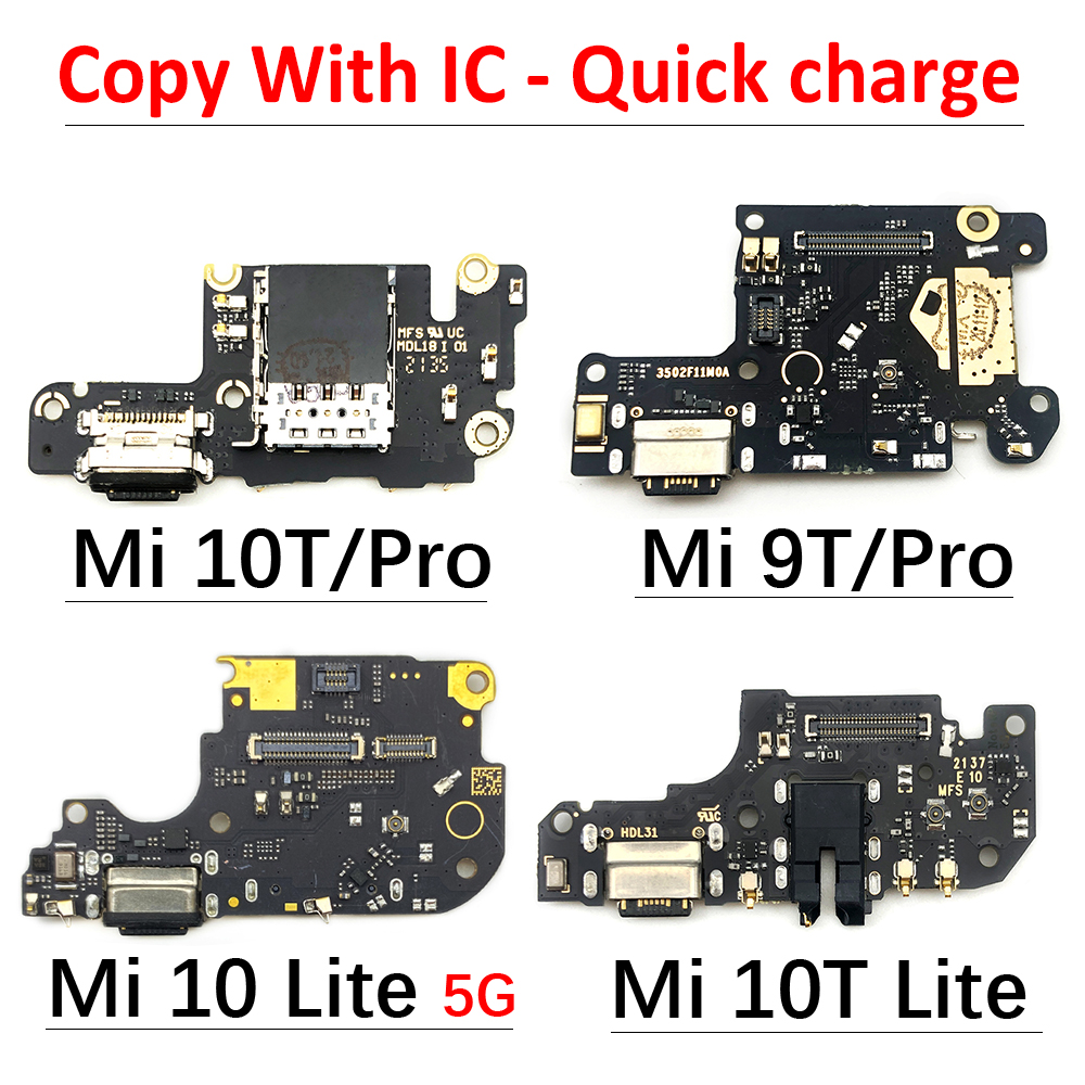 Neue USB Lade Port Jack Dock Connector Lade Board Wichtigsten Flex Kabel Für Xiaomi Mi 8 9 9T se 10 10T 11 11T Pro Lite 5G 9Se
